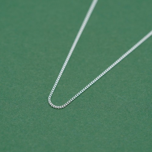 Sterling silver curb - sterling,