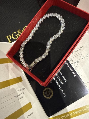 Sim diamond bracelet 925 - sim,