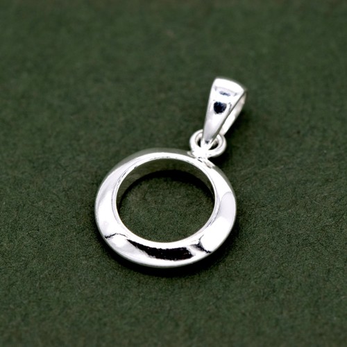 Sterling silver circle life - silver,