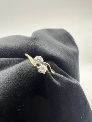 9ct yellow gold diamond - gold,