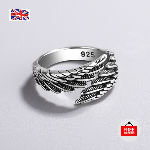 925 sterling silver angel wing - sterling,