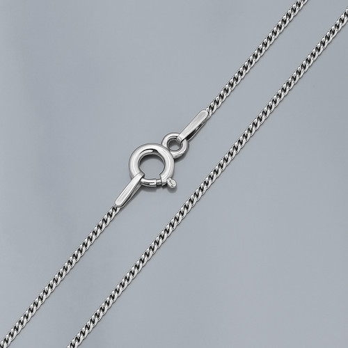 Sterling silver curb chain - sterling,