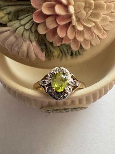 Vintage 9ct yellow gold - yellow,