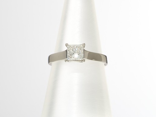 Diamond solitaire princess - princess, cut