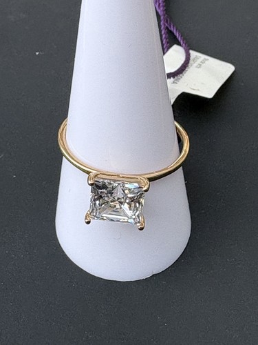 Hallmarked gold swarovski - hallmarked,