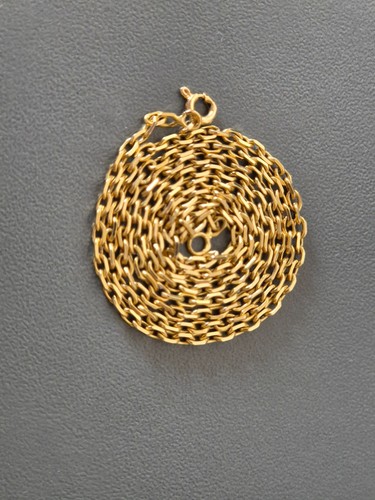 18k gold chain 52cm - 18k,