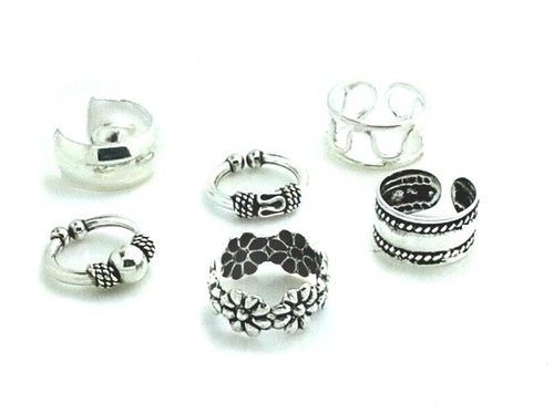 Sterling silver ear cuff huggy - sterling,