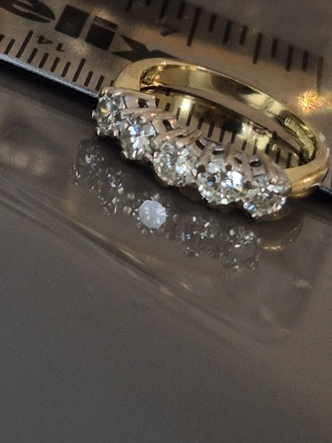 18ct gold hallmarked 75pt - gold,