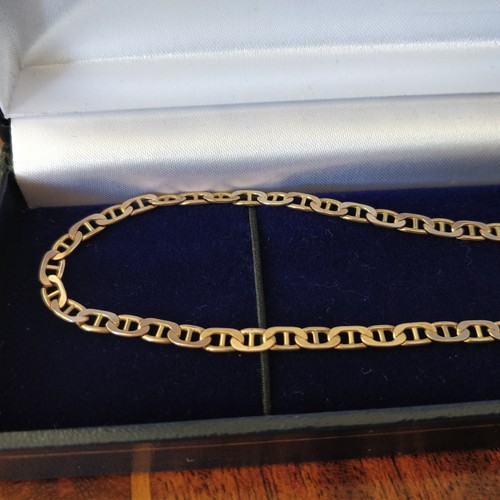 9ct gold anchor - , necklace