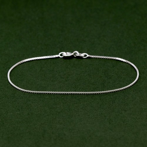 Classic box chain bracelet - box,