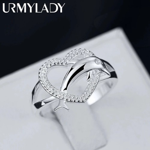 925 sterling silver dolphin - 925,