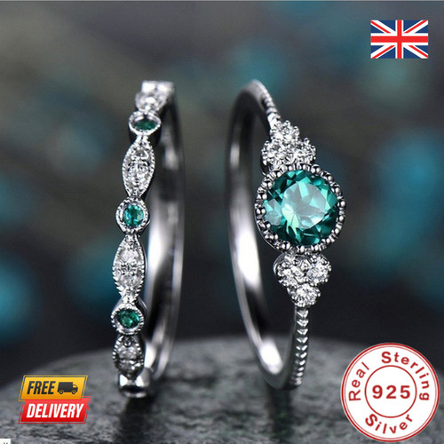 925 sterling silver emerald - 925,