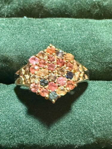Fancy saphire 9ct gold - fancy,