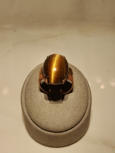 9kt gold ring tigers - 9kt,