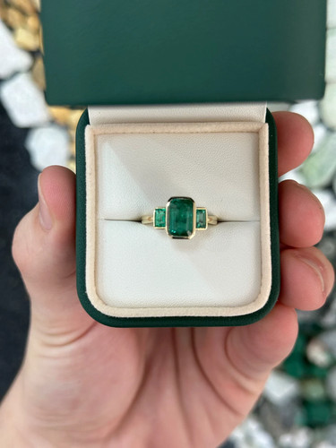 Natural emerald 14k - ct,