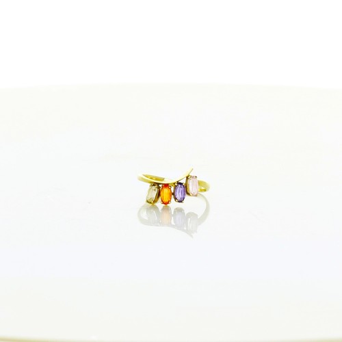 14ct yellow gold - with, 4