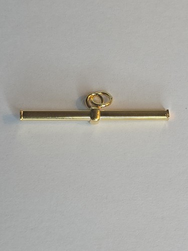 9ct yellow gold 30mm x10mm - 9ct,