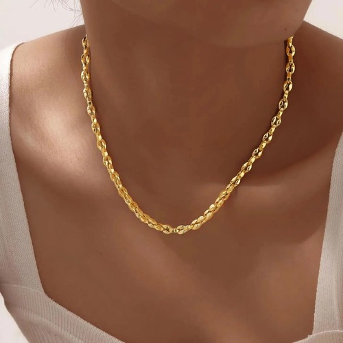 18k gold inch belcher - 18k,
