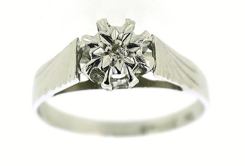 Diamond ring size 9ct - diamond, k1/2