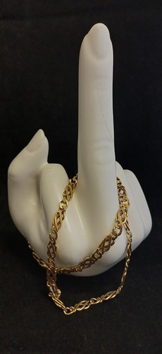 9ct gold celtic style - gold, 51cm