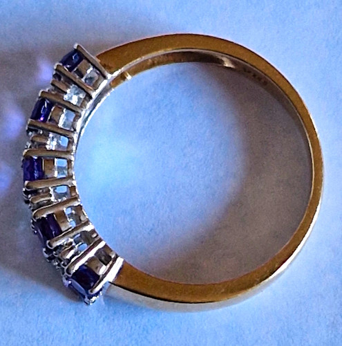 9ct yellow gold amethyst - 9ct,
