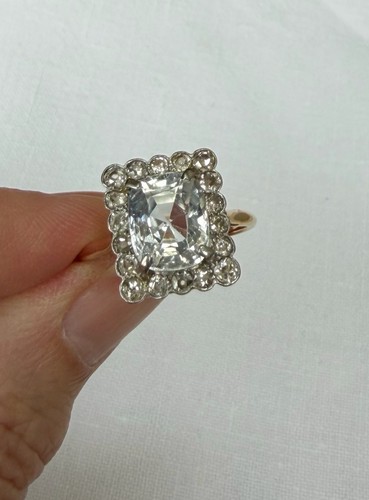 Antique 15ct gold white - antique,