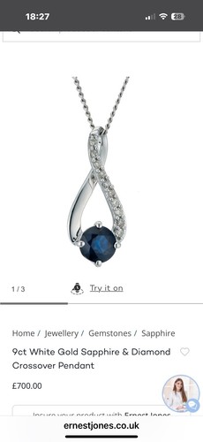 Ernest jones carat white - jones, 9