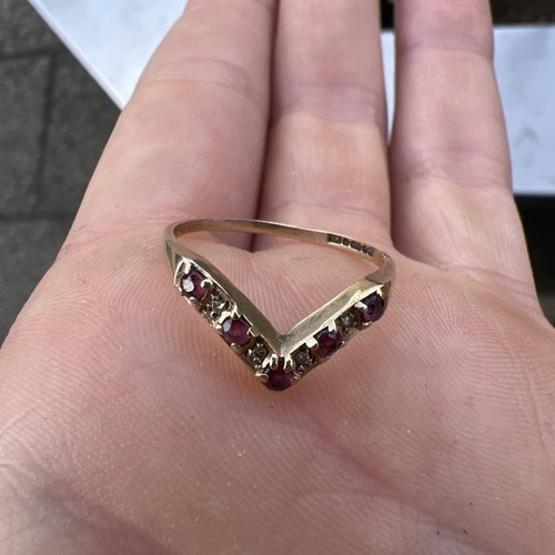 Vintage solid gold ruby - vintage,