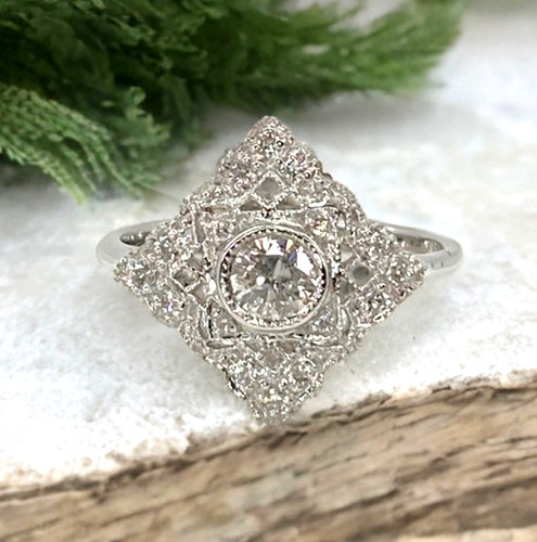 Art deco style - art, diamond