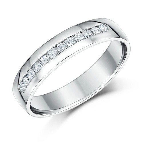 18ct white gold 26ct diamond - white,