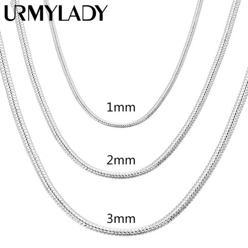925 sterling silver - silver, snake