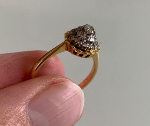 Vintage mid century 18ct gold - 18ct,