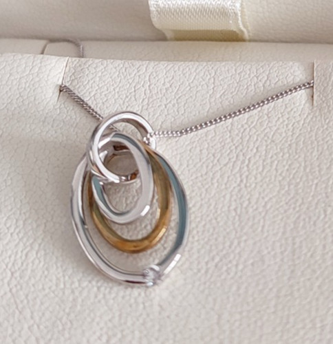 Goldsmiths 9ct two tone - goldsmiths, two-tone