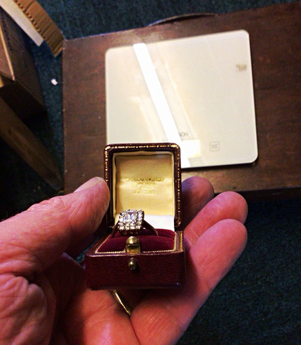 9ct gold ring - 9ct, lyster